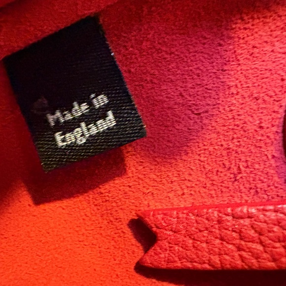 Mulberry Lily Scarlet Red Leather Bag - Picture 12 of 16